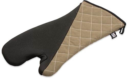 Gant anti-brûlures BestGrip San Jamar protection thermique cuisine noir 810CM17