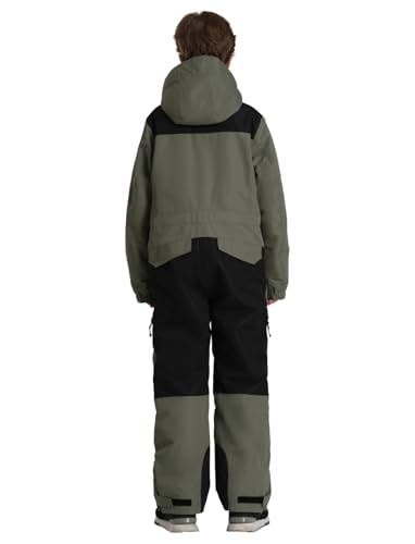 Image of GSOU SNOW Kids Snow Suit One Piece Ski Suit Boys Girls Snowboard Jumpsuits Waterproof Youth Snowsuit Outfit