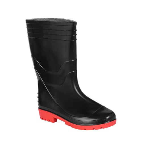 Unistar Men's Lightweight Gum Boots | 13 inch Black Anti-Static, ...