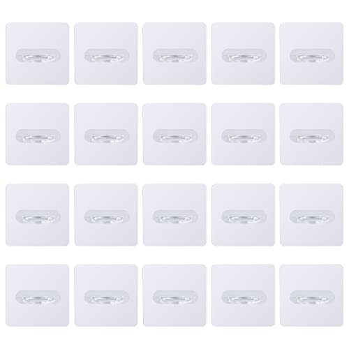 Vesaneae 20pcs Gancio Autoadesivo, Ganci