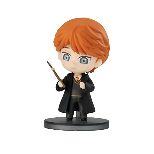 Chibi Masters Bandai Ron Weasley Figur, 8 cm beschädigter Zauberstab, Harry-Potter-Sammelgeschenk