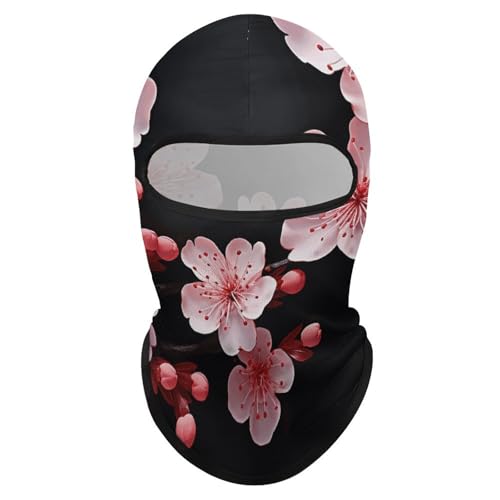 Balaclava Peach Blossom para Hombres y Mujeres con Protección Solar Transpirable y Cubreboca Integral para Senderismo, Ciclismo, Correr, Conducción miniatura 7