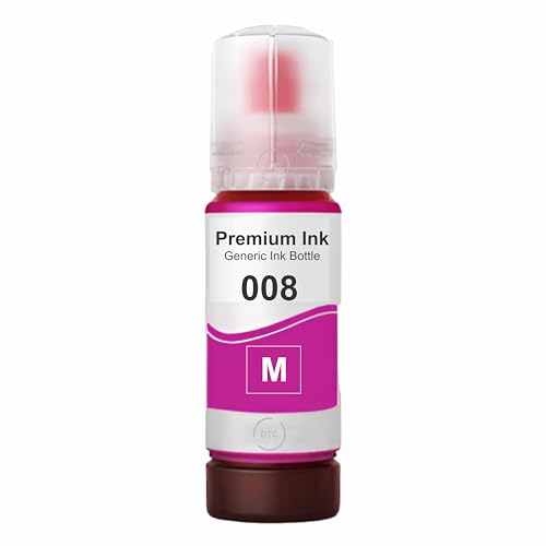 Image of Duplex DTC 008 Ink Compatible for Epson L6460, L6490, L15180, M15140, M15180, L6570, L6580, L15150, L15160 Printer (008 Magenta Ink 1 Pcs)