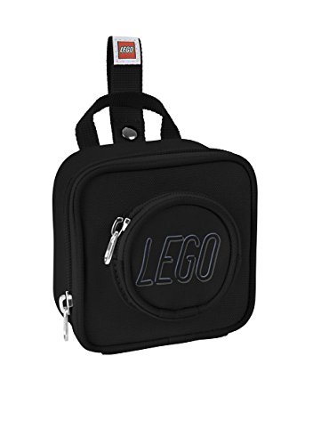 LEGO Mochila infantil Brick Mini, Preto, One Size, Lego Mini mochila tijolo
