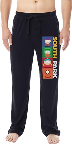 INTIMO South Park Men's TV Show Square Cartman Kenny Kyle Stan Sleep Pajama Pants