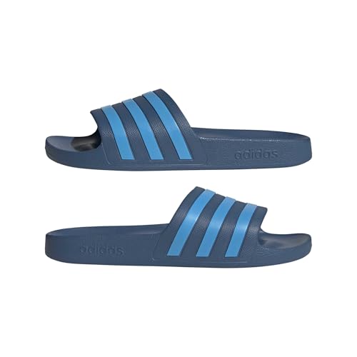 adidas Unisex Adilette Aqua Slides, Dusky Petrol/Lucid Aquamarine/Dusky Petrol, 39 EU – Ansicht 8