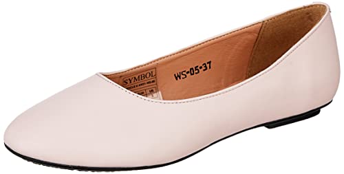 Amazon Brand - Symbol womens Astrid Salmon Pink Ballet Flat_3 UK (AW21- WS - 05) (B09HVF4MF2) Amazon Price History, Amazon Price Tracker