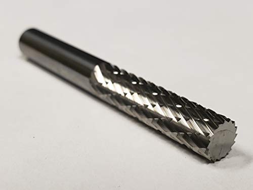 Broca fresadora doble corte Carburo 1/4" x 1" miniatura 6