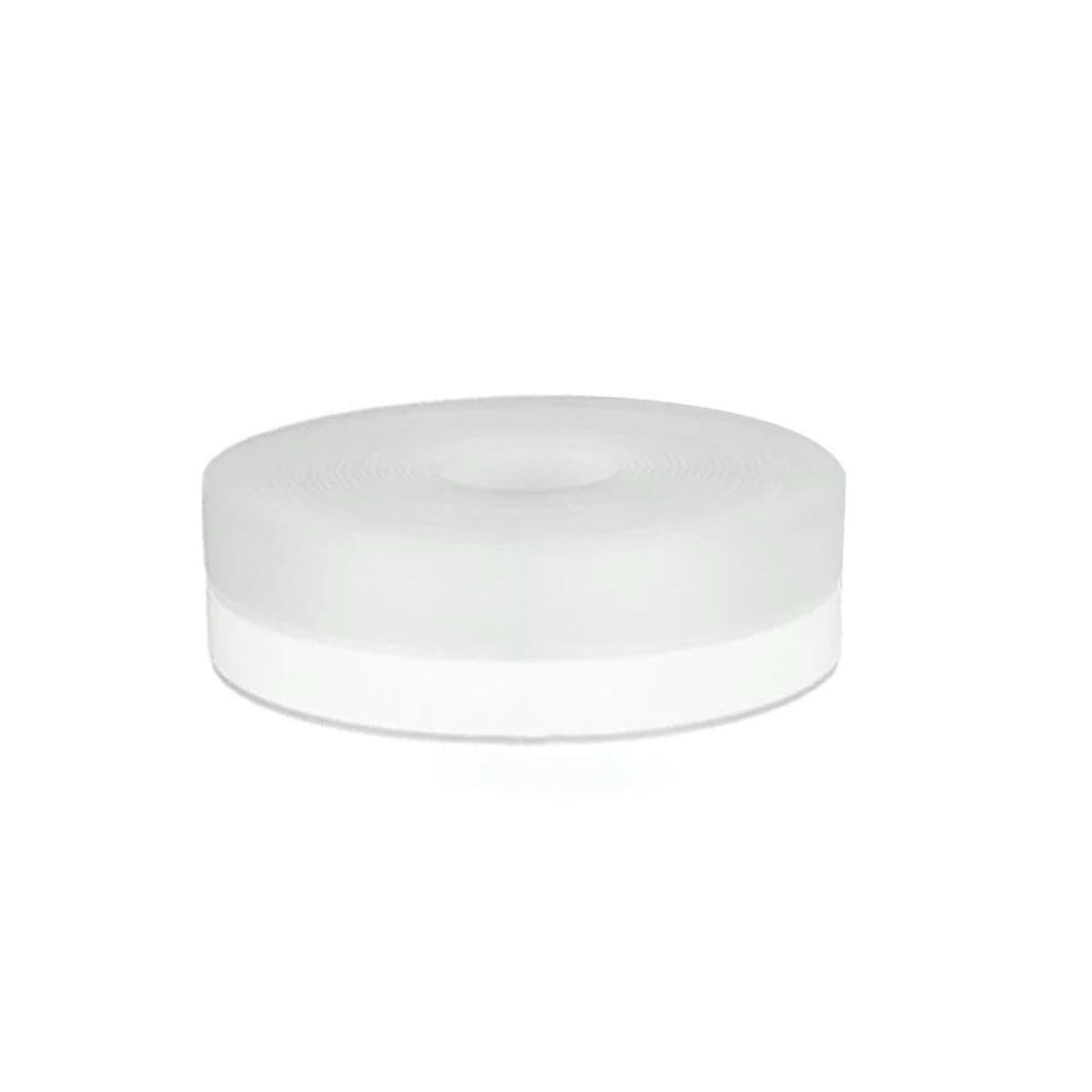 Silicone Weather Stripping Seal Door Tape, Weatherproof Soundproof for Door Frame or Window Bathroom Shower Glass Gaps-Clear 25mmx5m
