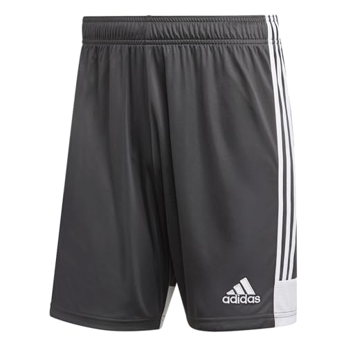 Short de foot Adidas Tastigo 19 respirant et léger gris pour entraînement L