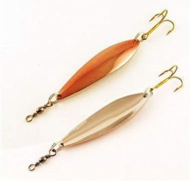 Allcock Copper Silver Long Spoon 3" Salmon/Pike Lure
