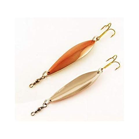 Allcock Copper Silver Long Spoon 3" Salmon/Pike Lure Cover