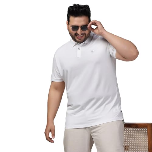 Image of blackberrys Men's Slim Fit Solid Polo T-Shirts