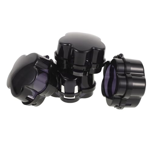 VANZACK Stove Knob Safety Covers 4pcs Child Proof Stove Knob Locks for Baby Proofing