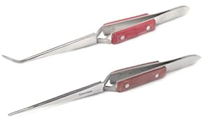 Blueinox BL-4067 Industrie-Pinzetten Set 2-teilig