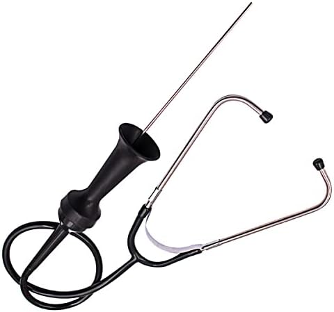 Kimystam Automotive Engine Hearing Tool, Car Engine Cylinder Stethoscope Auto Mechanics Engine Tester Hearing Diagnostic Tool