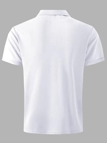 Image of Noble Monk Men's Regular Fit Polo T Shirt |Half Sleeves |Collar Tshirts T Shirt | Casual Tshirt