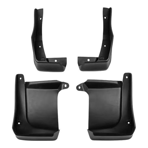 �����i �z���_�ɓK������A�R�[�h�p 2016-2017 4PCS �ԗp�}�b�h�K�[�h �t�����g�ƃ��A�p�[�c �h���ԗp�}�b�h�t���b�v �z�C�[���K�[�h