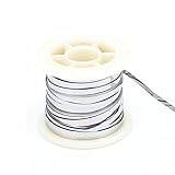 Tool parts 7.5M 24.6Ft 0.2x3mm Nichrome Flat Heater Wire for Heating Elements