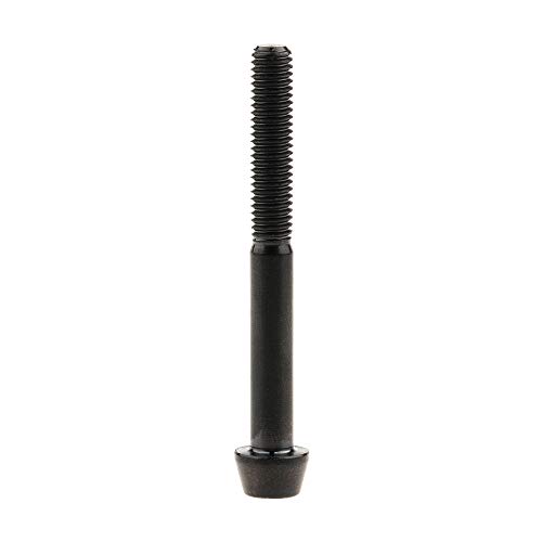 Image of Titanium Ti Bolt M5x9 16 18 20 25 30 35 40 45 50 55 60mm Tapered Head Screws Pack of 4 (M5x45mm, Black)