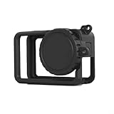 HEIBTENY Coque de protection en silicone compatible avec appareil photo DJI pour Osmo Action 6, ajustement précis, 6,5 x 4 x 3 cm, design léger avec protection contre les rayures, la poussière HEIBTENY Coque de protection en silicone compatible avec appareil photo DJI pour Osmo Action 6, ajustement précis, 6,5 x 4 x 3 cm, design léger avec protection contre les rayures, la poussière