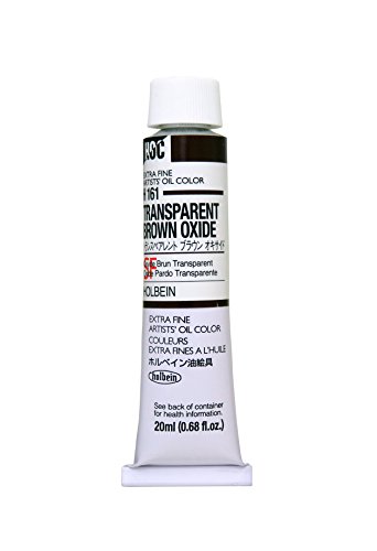 ホルベイン 油絵具 トランスペアレントブラウンオキサイド H161 20ml