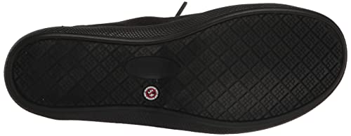 Skechers Women's B Cute Remmit SR 108140 Oxford Flat, Black, 6.5