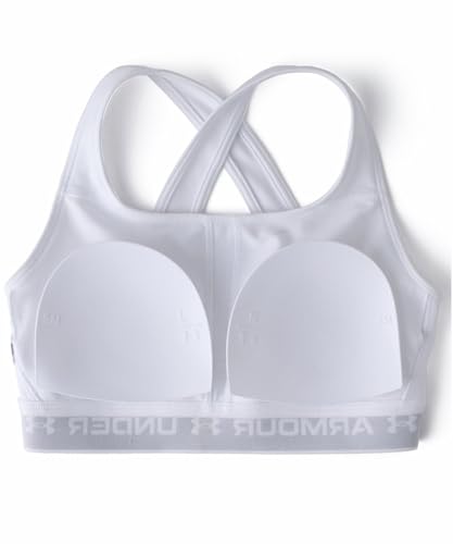 UNDER ARMOUR UA CROSSBACK MID BRA White LG
