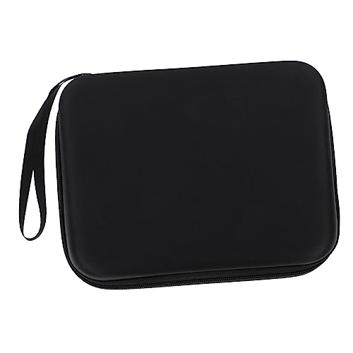 JOINPAYA バイオリンケース カリンバアクセサリー 収納袋 カリンバケースポーチ スーツケース suitcase シックなカリンバ コンテナ カリンバ キャリングバッグ エヴァ Black