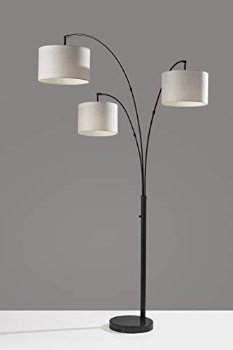 Adesso 4250-01, Floor Lamp, Matte Black #TOP2