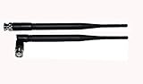 A Pair UHF Antennas BNC Connectors for SHURE UC/UB/SLX Series