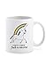 LE HERISSON Tazza Mug Unicorn Arcobaleno Simpatica Divertente Regalo collega Lavoro Amico Ragazzo Unicorno F**K taz-00042