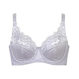 [ウイング/ワコール] ブラジャー バストをしっかり包みこむ 背中の段差を軽減 綿混(カップ肌側) フルカップブラ KB2115 レディース GY