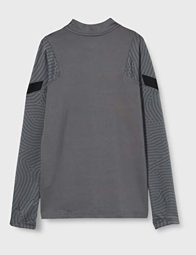 NIKE Inter YNK Dry Strke Dril Topcl Long Sleeved t-Shirt, Unisex niños, Dark Grey/Black/Tour Yellow No Sponsor-3Rd, M