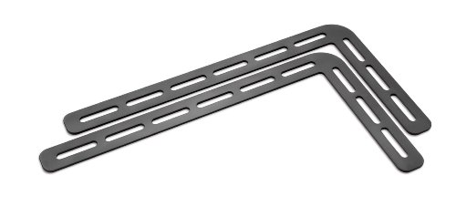 Meliconi Soundbar 1000, TV-soundbar-fäste, kan kombineras med TV-väggfäste, roterar soundbaren tillsammans med TV:n, kompatibel med VESA-fäste, lastkapacitet 20 kg, svart