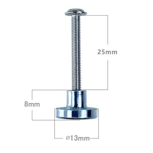 Image of M3 Magnetic Screw Set, Suitable for Fixing 25mm Thickness Cooling Fan on the Surface of Various Electronic Products (10 Pack)
