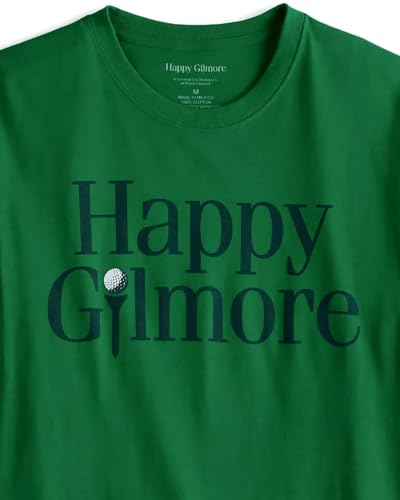 Happy Gilmore T-Shirt Men's Golf Tee Logo Design Adult Short Sleeve Top2