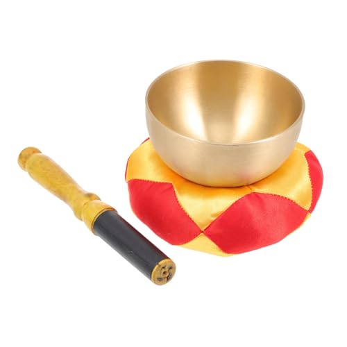CIMAXIC 1Set Singing Bowl for Meditation Bowl with Mallet for Relief Mindfulness Yoga and present for Relaxation and Decor