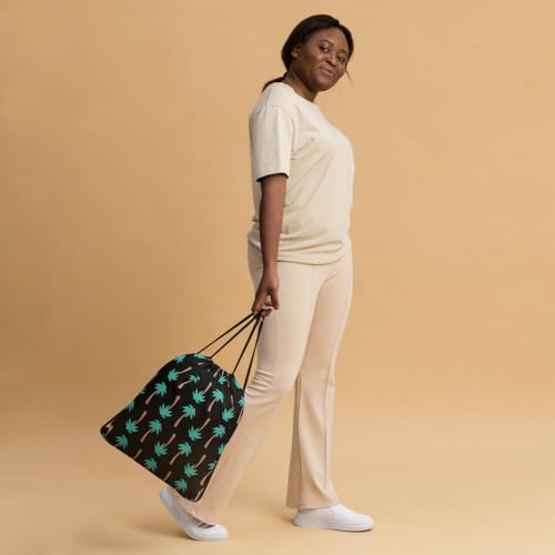 Sac à cordon palmier multicolore idéal pour le quotidien