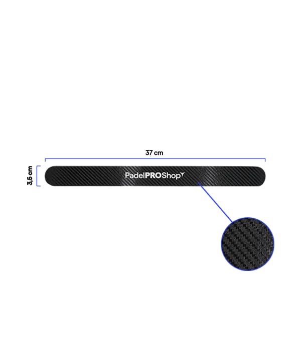 Protector PadelPROShop Transparente Logo Negro — view 3