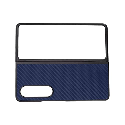 ÉTui de TéLéPhone à éCran Rabattable, Aspect éLéGant, Haute Dureté, RéSistance aux Rayures, éTuis de TéLéPhone Portable Antichoc et Anti-PoussièRe Bleu Cover