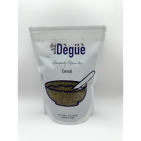 Cuisine228 Degue Millet – Thiakry, Authentic West African Dessert, Sweet Creamy Millet Couscous, Gluten-Free & Nutrient-Rich (1.1lbs/500g) | Made in Togo Cover
