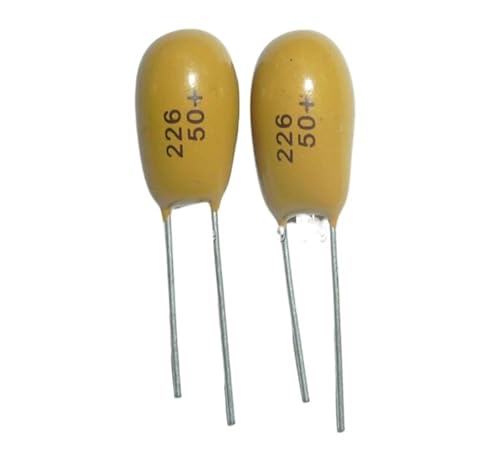 Condensateur au tantale 22uF 50V 226 anti-parasite pour stabiliser les tensions PCB