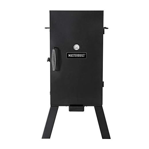 Masterbuilt 20070210, 30 inch, MB20070210 Analog Electric Smoker with 3 Smoking Racks, 30" Black (Old Version)