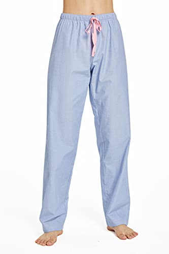 Image of CYZ Women's 100% Cotton Woven Poplin Sleep Pajama Pants