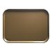 Cambro Camtray 14" X 18" Rectangular Tray, Bayleaf Brown (1418513) Category: Serving Platters and Trays