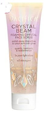 Pacifica Crystal Beam Foaming Crystal Face Scrub 1.7 oz, pack of 1