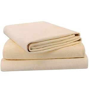 Riverlake JPM Natürliches Chamois Fensterleder, 3er-Pack