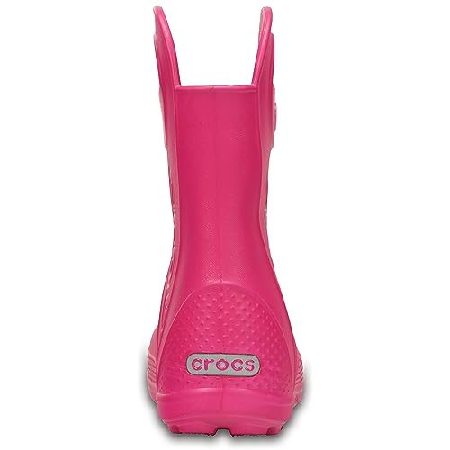 Image of Crocs Kids' Handle It Rain Boots | Waterproof Slip On Shoes | Kids' Rain Boots