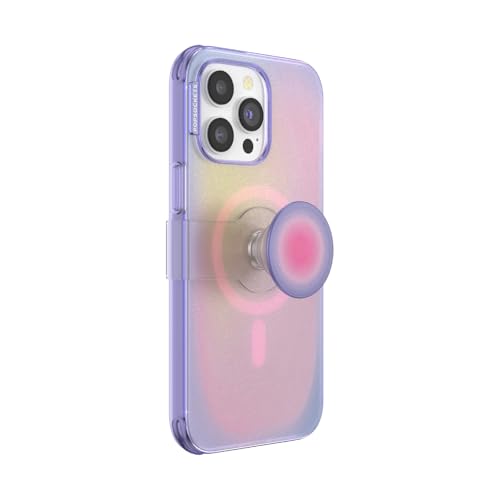 Image of PopSockets iPhone 14 Pro Max Phone Case w /MagSafe- Aura